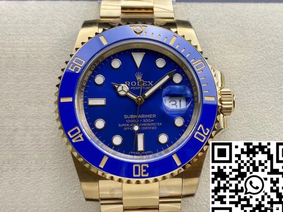 Rolex Clean Blue Bezel M116618LB-0003 Factory Submariner 0501